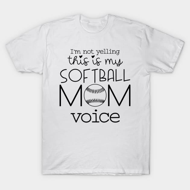 Softball mom T-Shirt by NeedsFulfilled